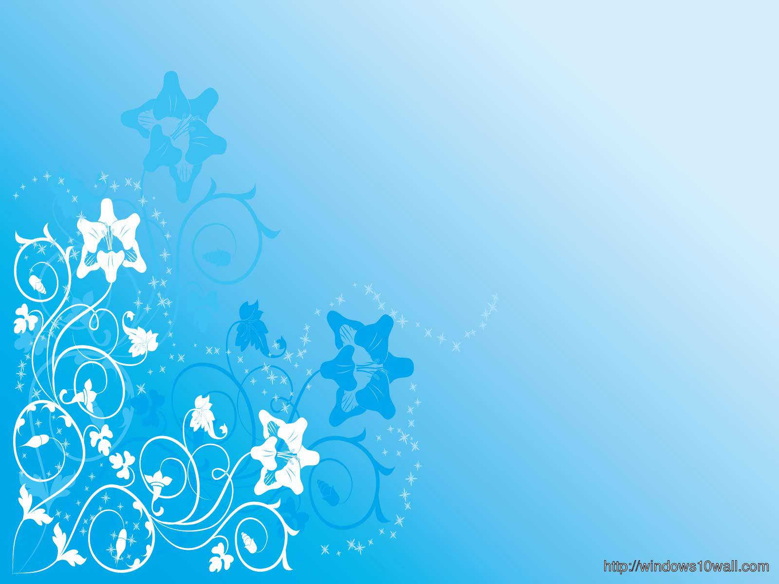 White n Blue Stars Nice Background Wallpaper