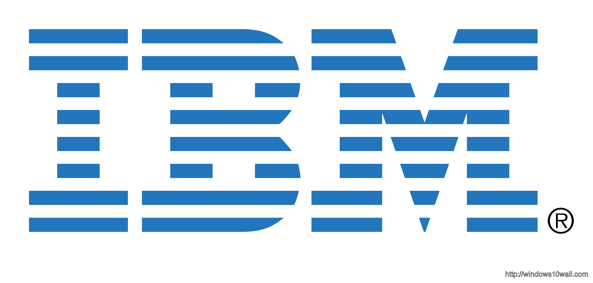IBM Logo Background Wallpaper