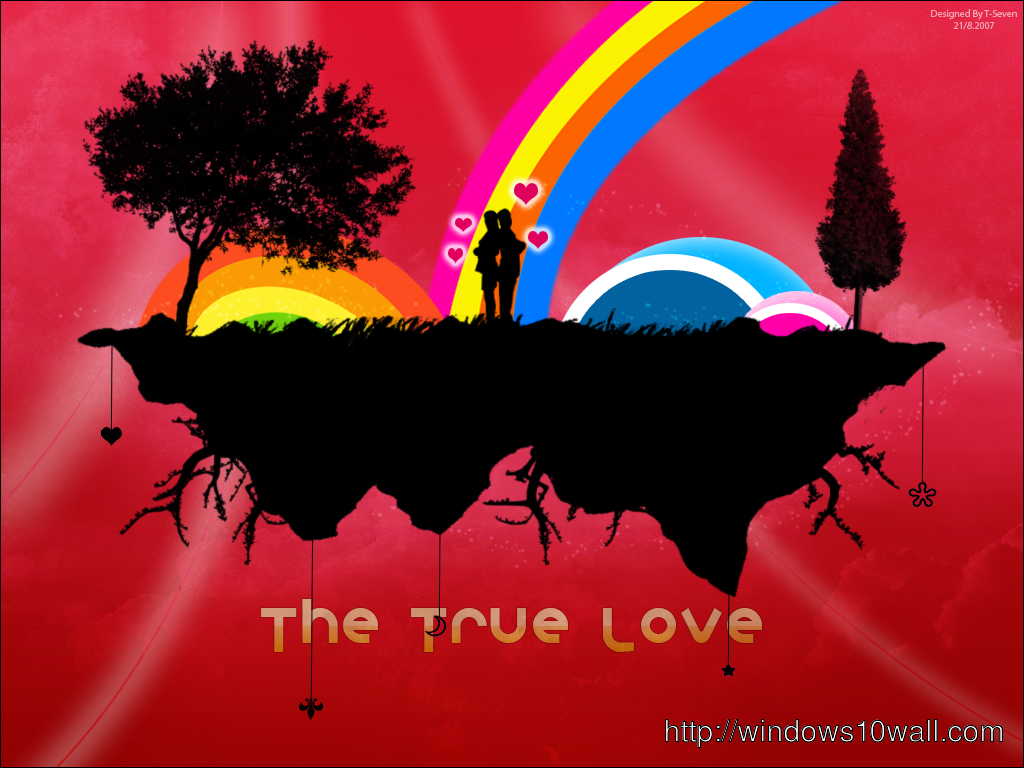 The True Love HD Wallpaper