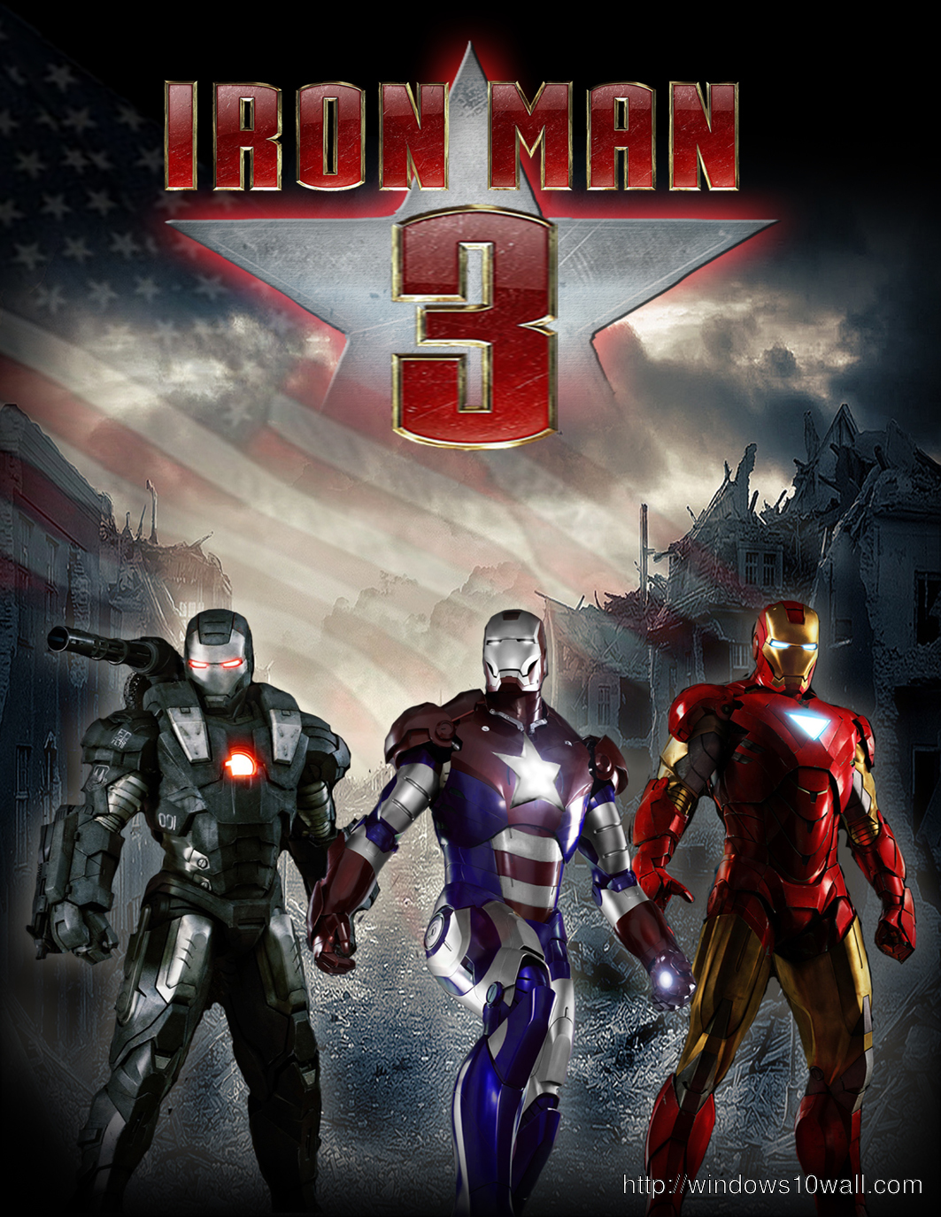 Iron Man 3 latest movie wallpaper free