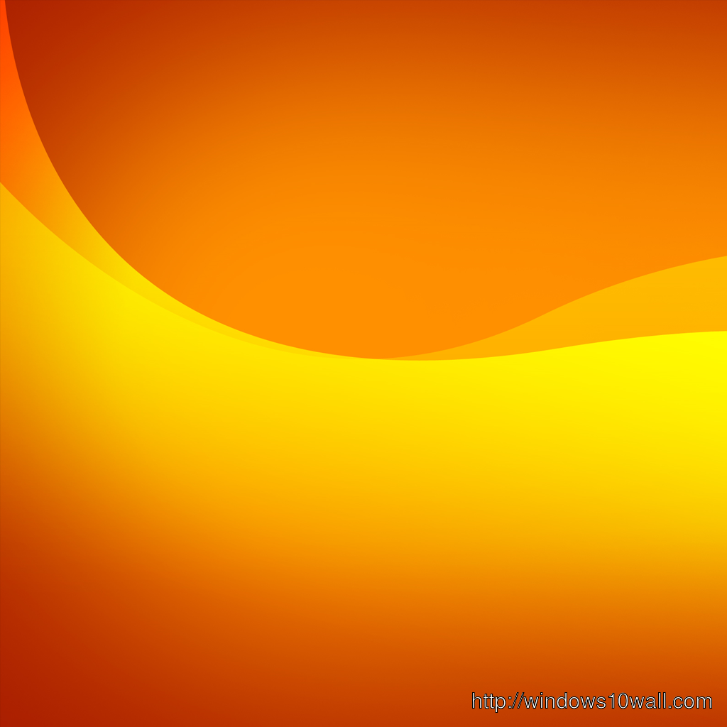 Simply Orange 1024x1024 iPad Wallpaper Background