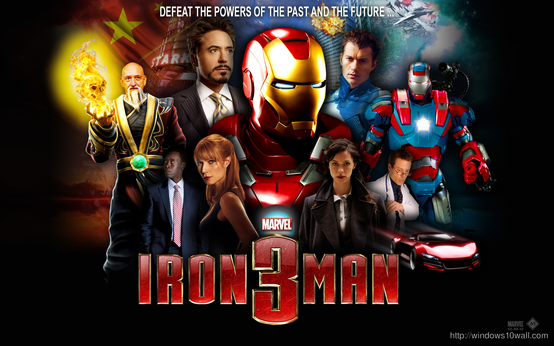Iron Man 3 Movie wallpaper free download for iphnoes