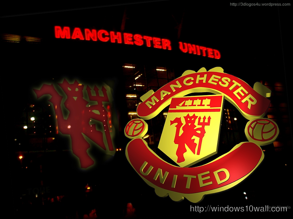 Manchester United Logo 2012 wallpaper free