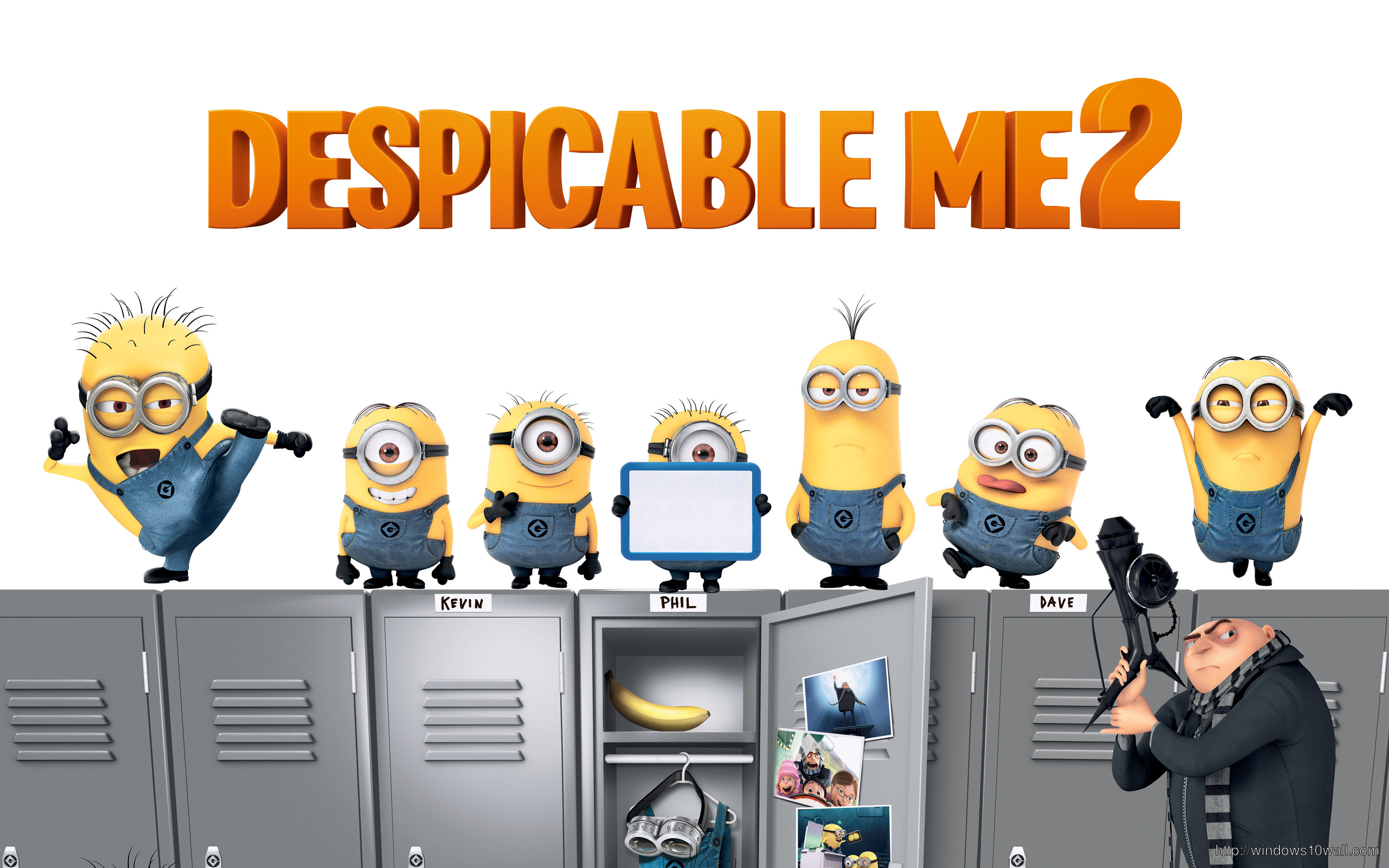 2013 Large Despicable Me Background Wallpaper