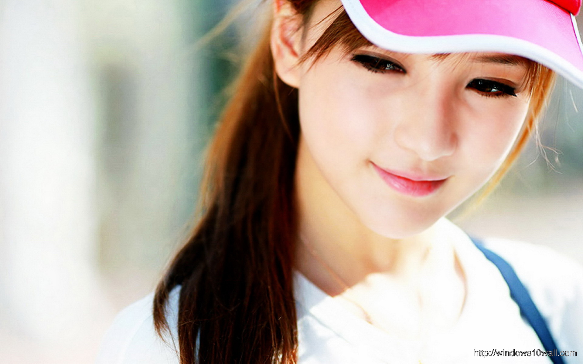 Gorgeous Asian Girl Background Wallpaper