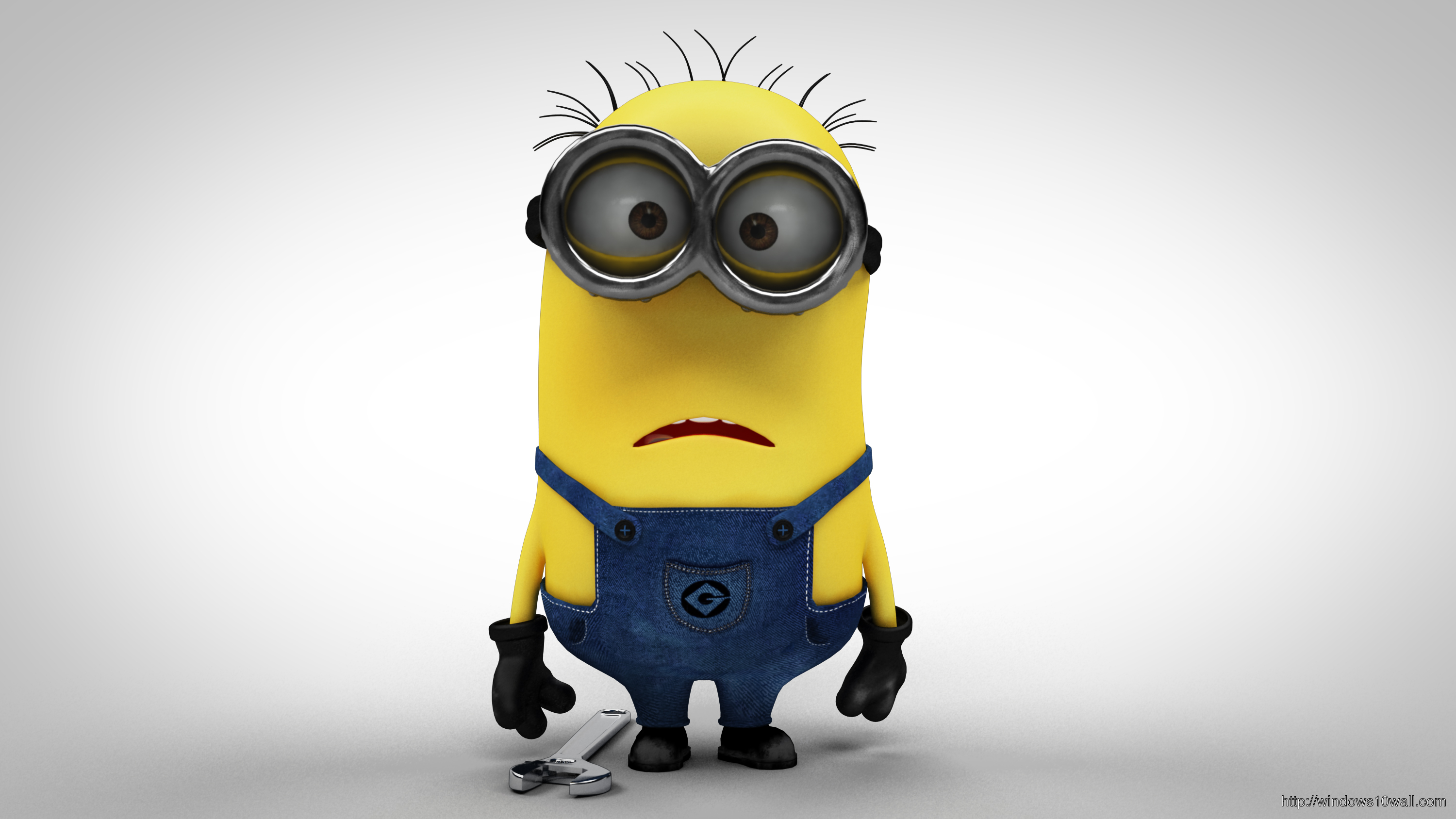 Despicable Me 2 Funny Minion Confused Wallpaper