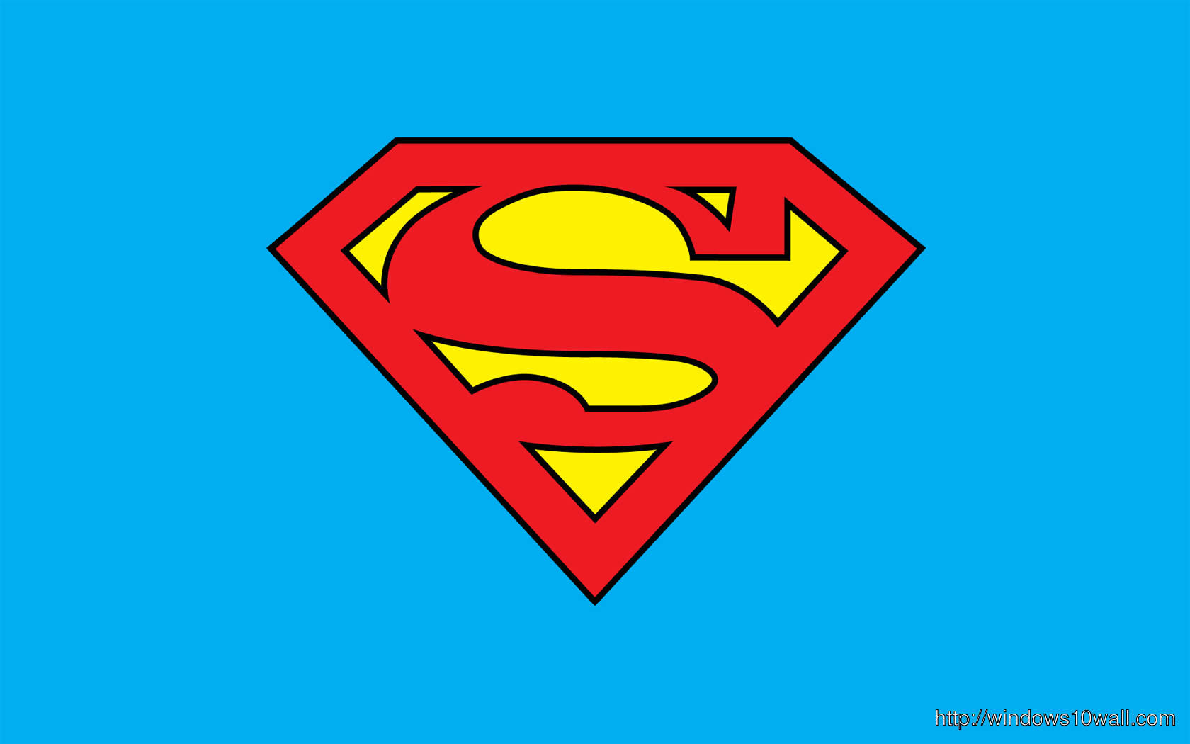 Superhero Superman Background Logo