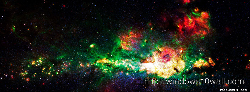 Galaxy space Facebook Background Wallpaper