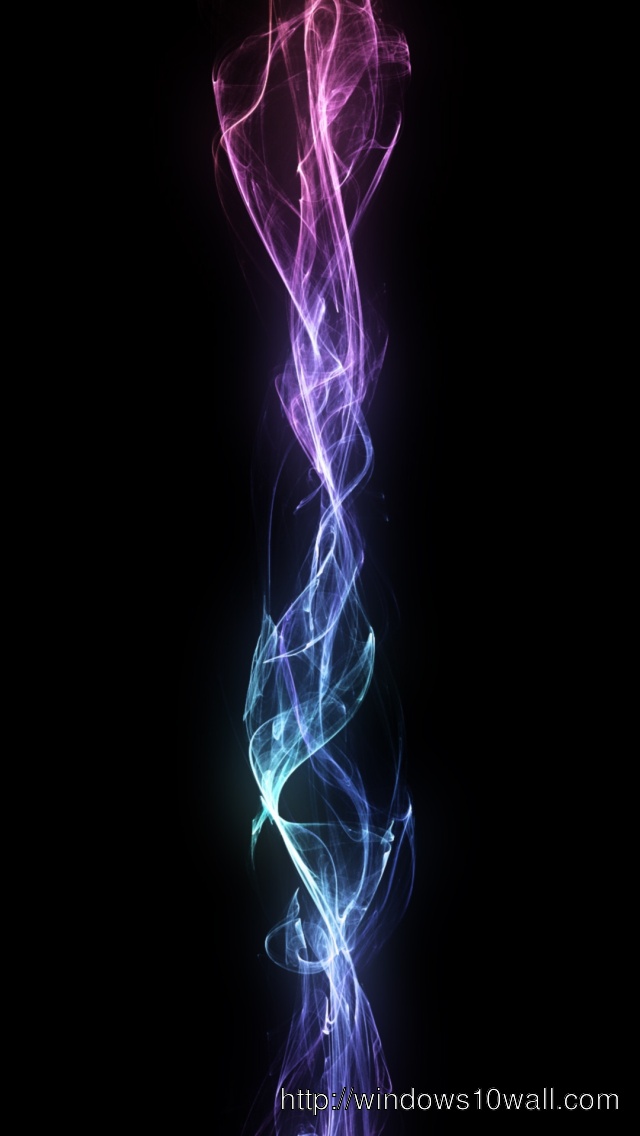 Bluish Abstract Flame iPhone 5 Background Wallpaper