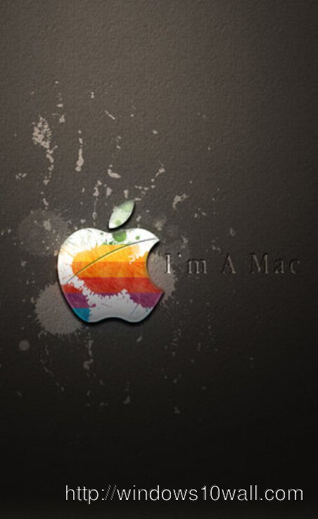 Apple iPhone Logo Abstract Background Wallpaper