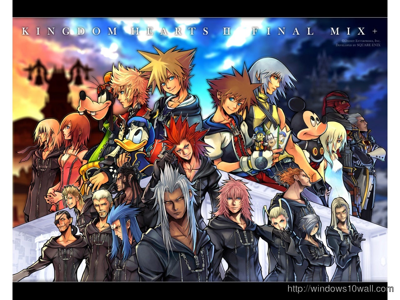 Kingdom Hearts All Characters Wallpaper