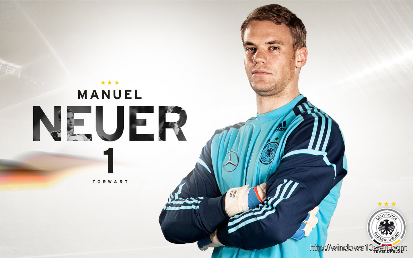 Sports Stars Manuel Neuer Background Wallpaper