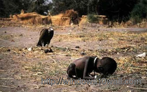 Sudan Famine UN food camp 1994