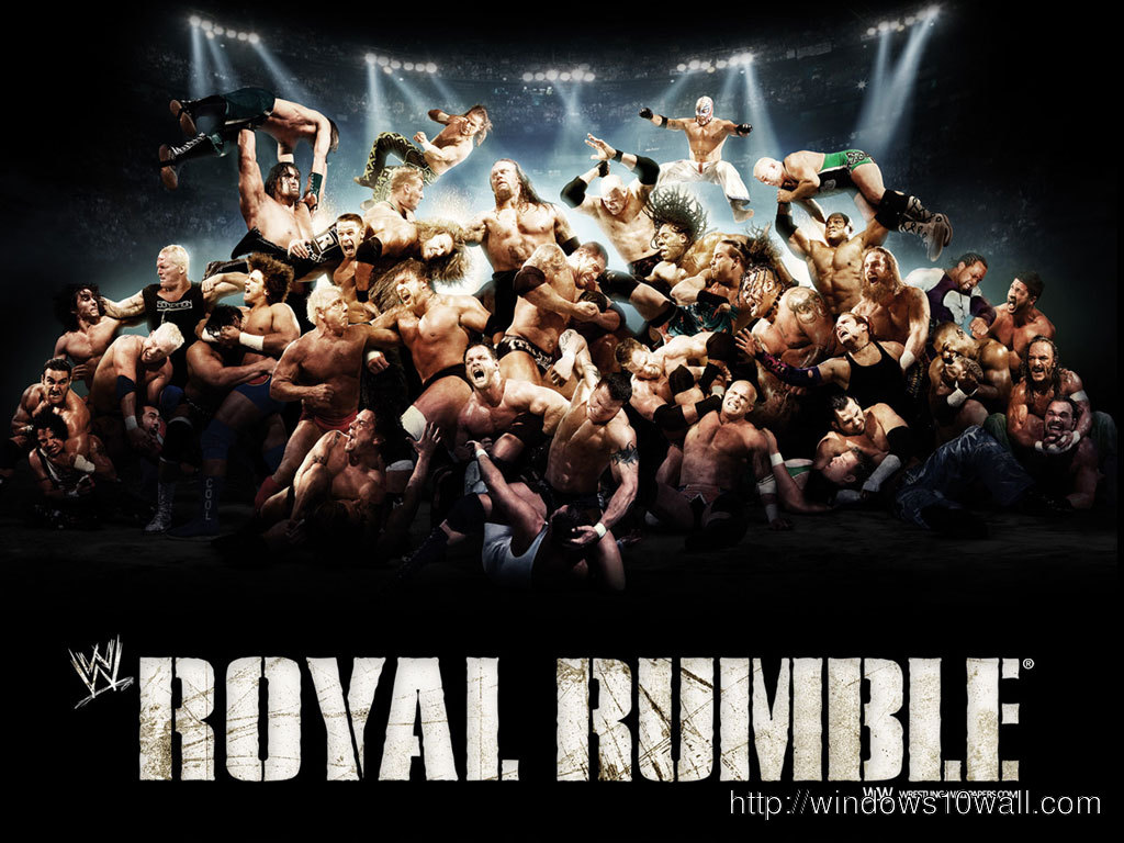Popular Royal Rumble Background Wallpaper