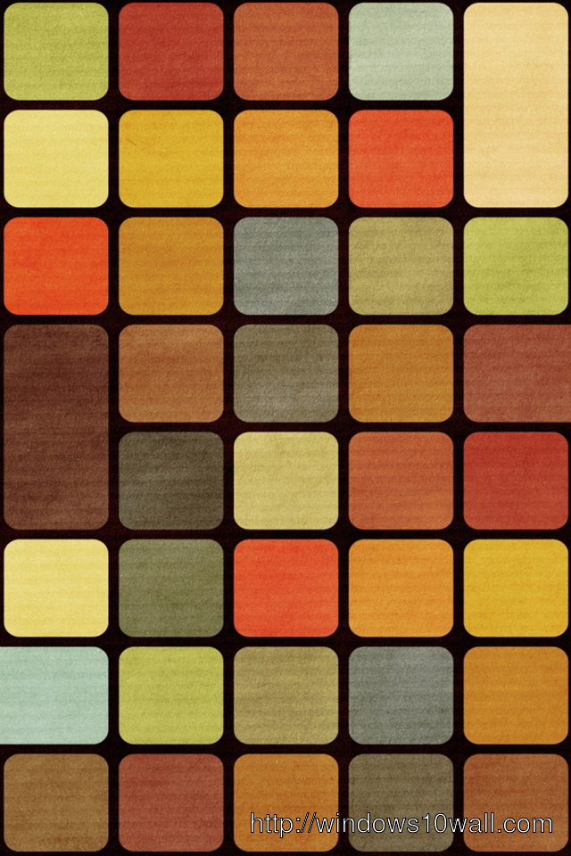 Squares Retro Vintage iPhone Background Wallpaper