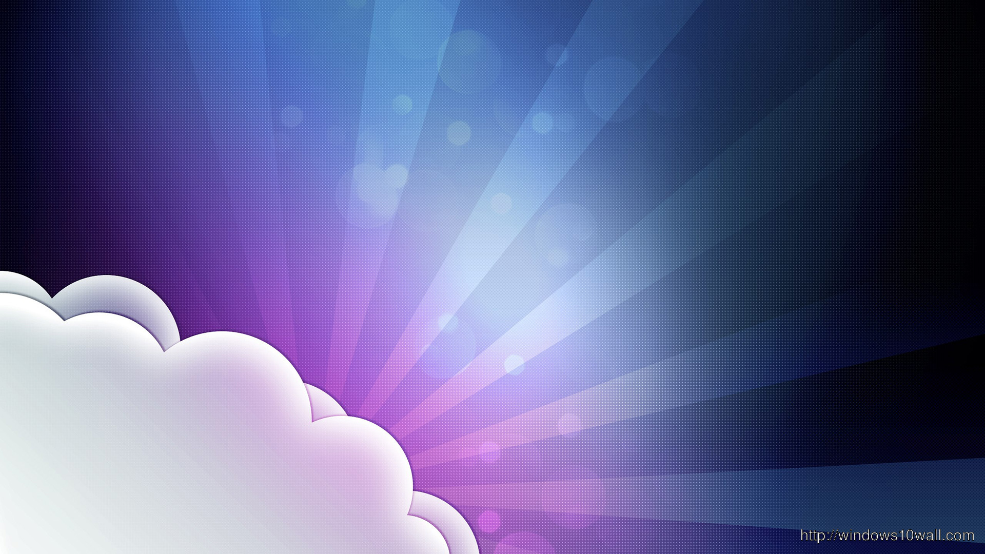 Cloudy Twitter Background Image