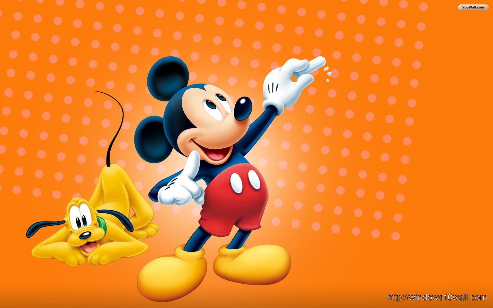 Disney Mickey Mouse Desktop Background Wallpaper