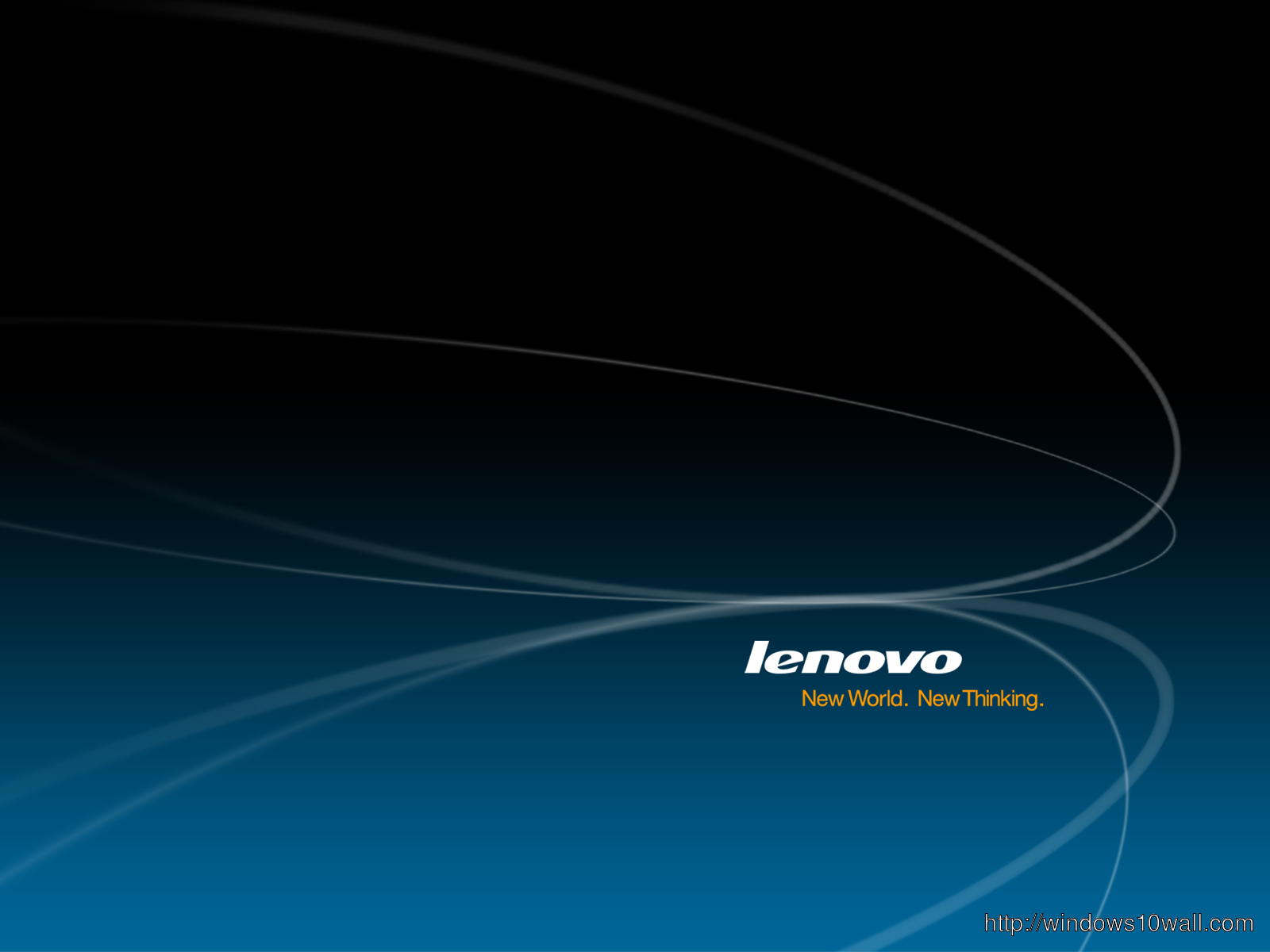 Lenovo Hi Resolution Dark Blue Black Wallpaper