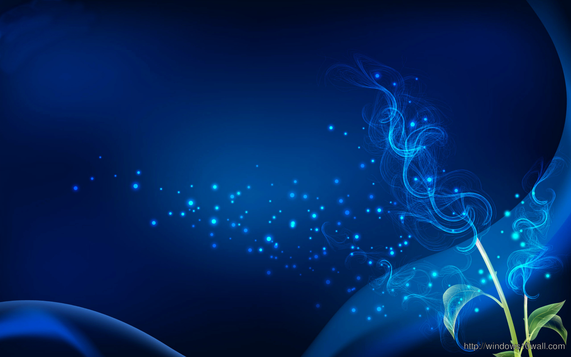 Abstract Blue Background Wallpaper