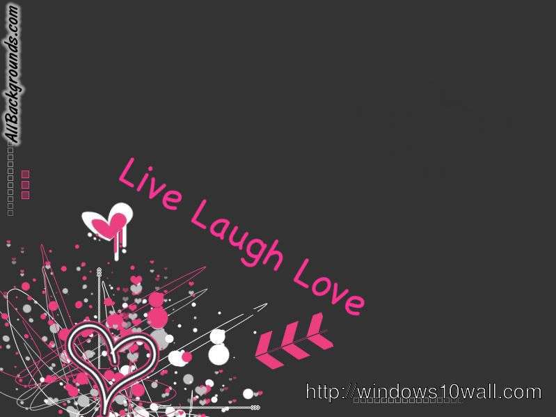 Live Laugh Love Twitter Myspace Background Wallpaper