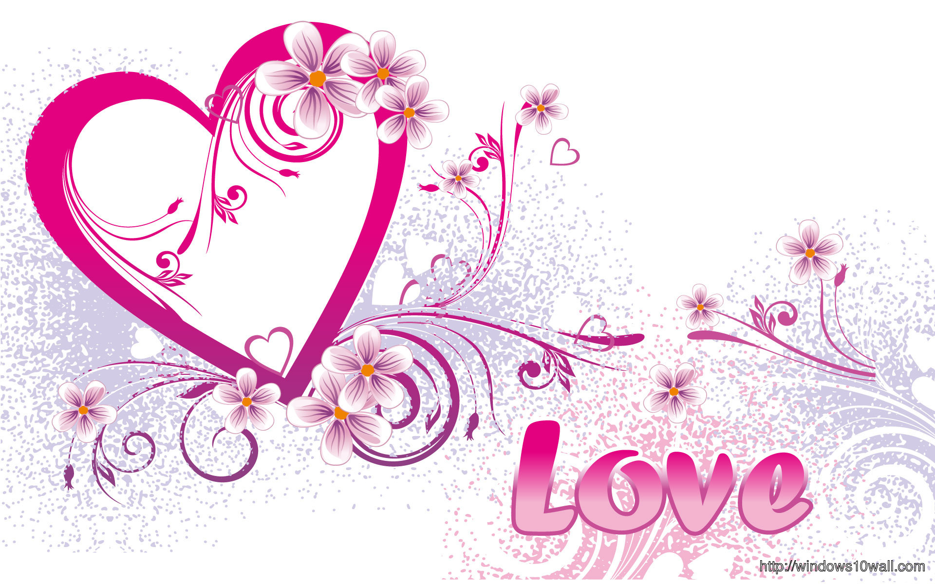 Latest Love Design Background Wallpaper