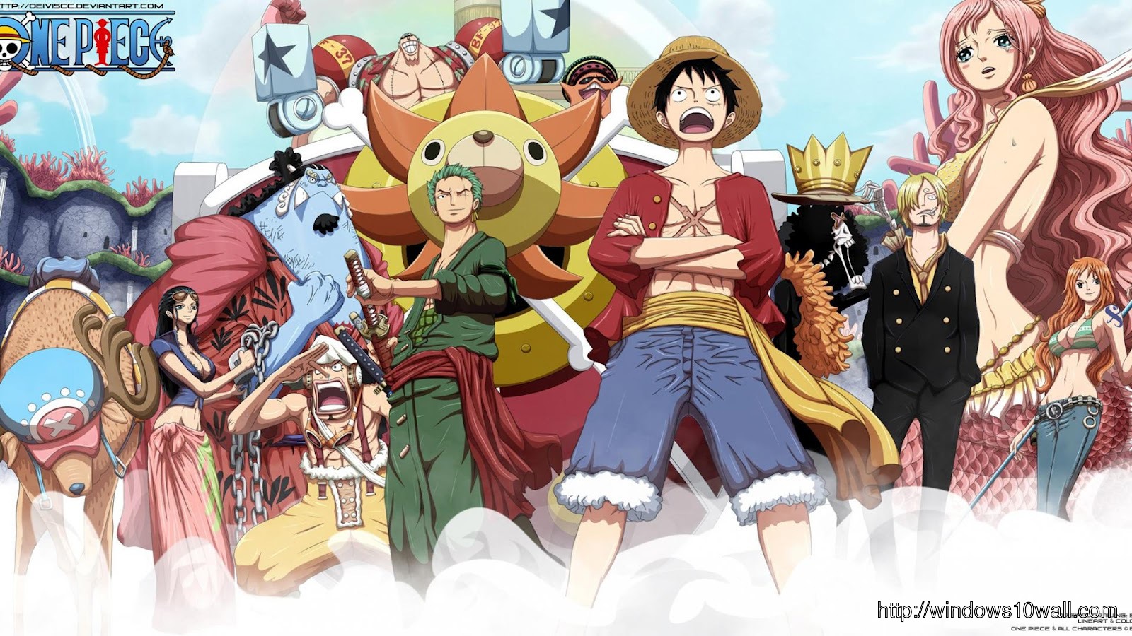 2013 One Piece Background Wallpaper