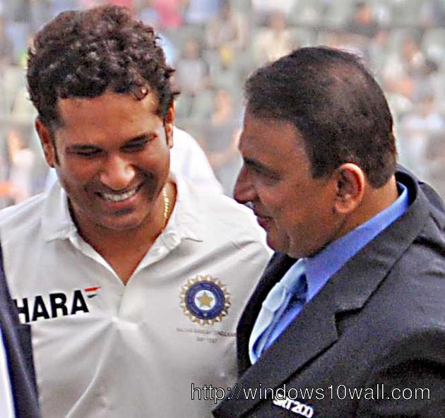 Sachin Tendulkar n Sunil Gavaskar in 200th last test match