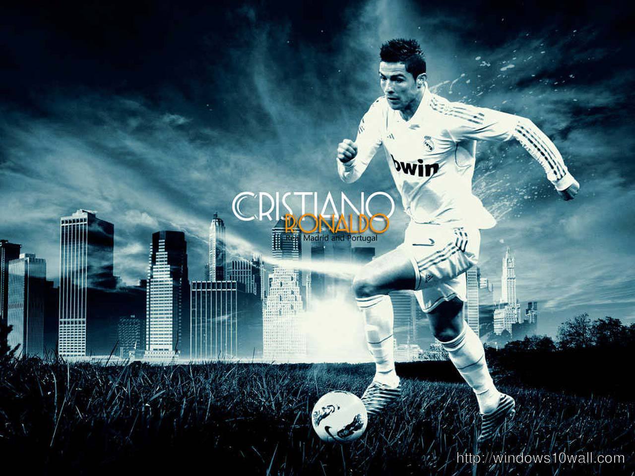 New Cristiano Ronaldo 7 Madrid Wallpaper