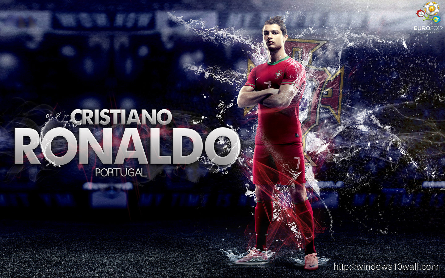 New Cristiano Ronaldo Portugal HD Wallpaper