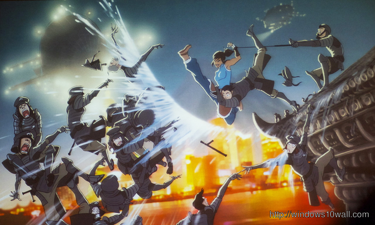 The Legend Of Korra Action Wallpaper