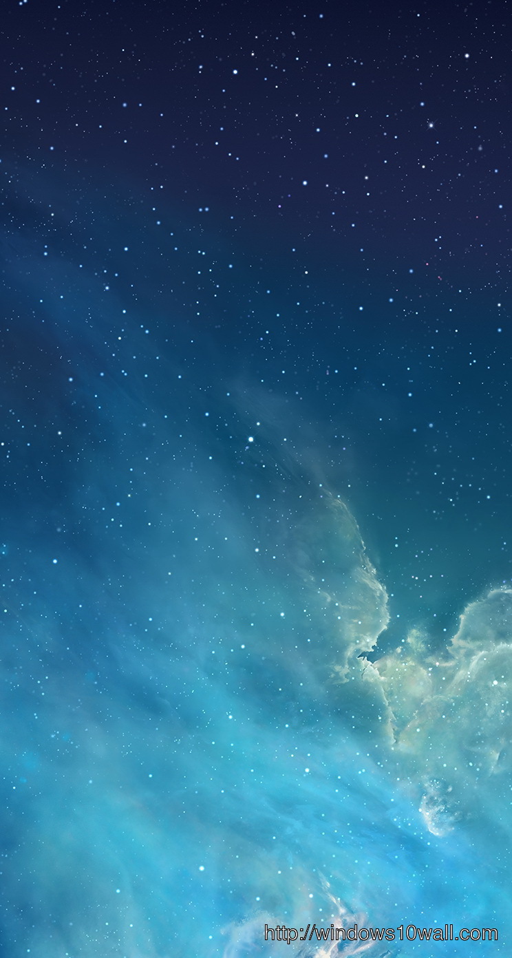 Galaxy View iphone 5 Background Wallpaper