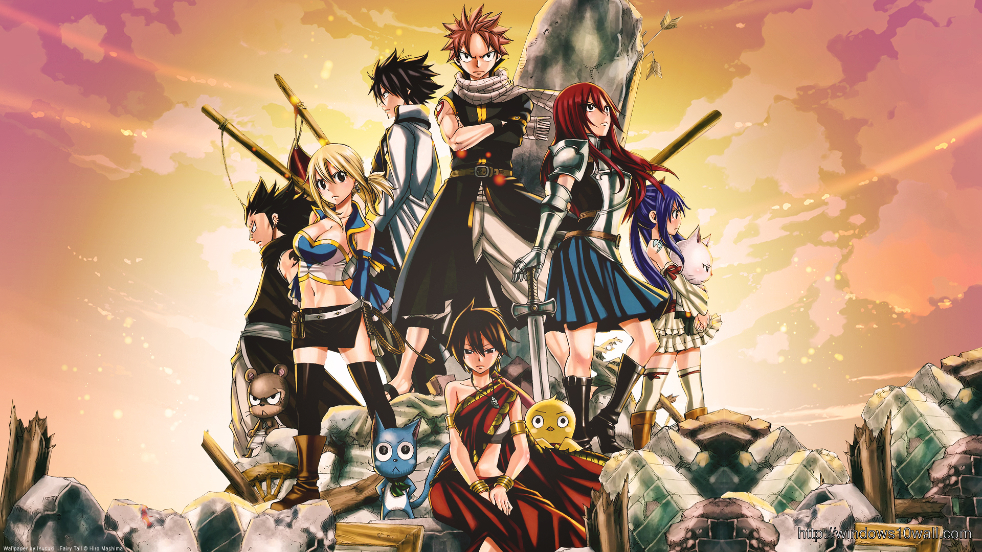 Fairy Tail HD Background Wallpaper
