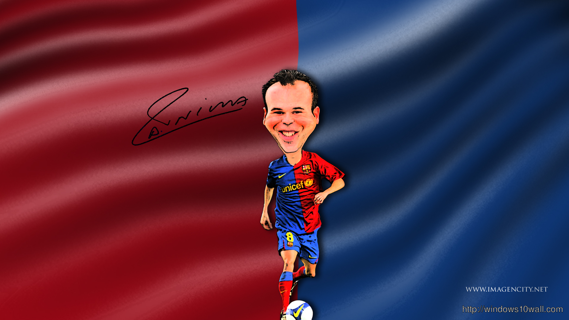 Andres Iniesta HD Cool HD Background Wallpaper