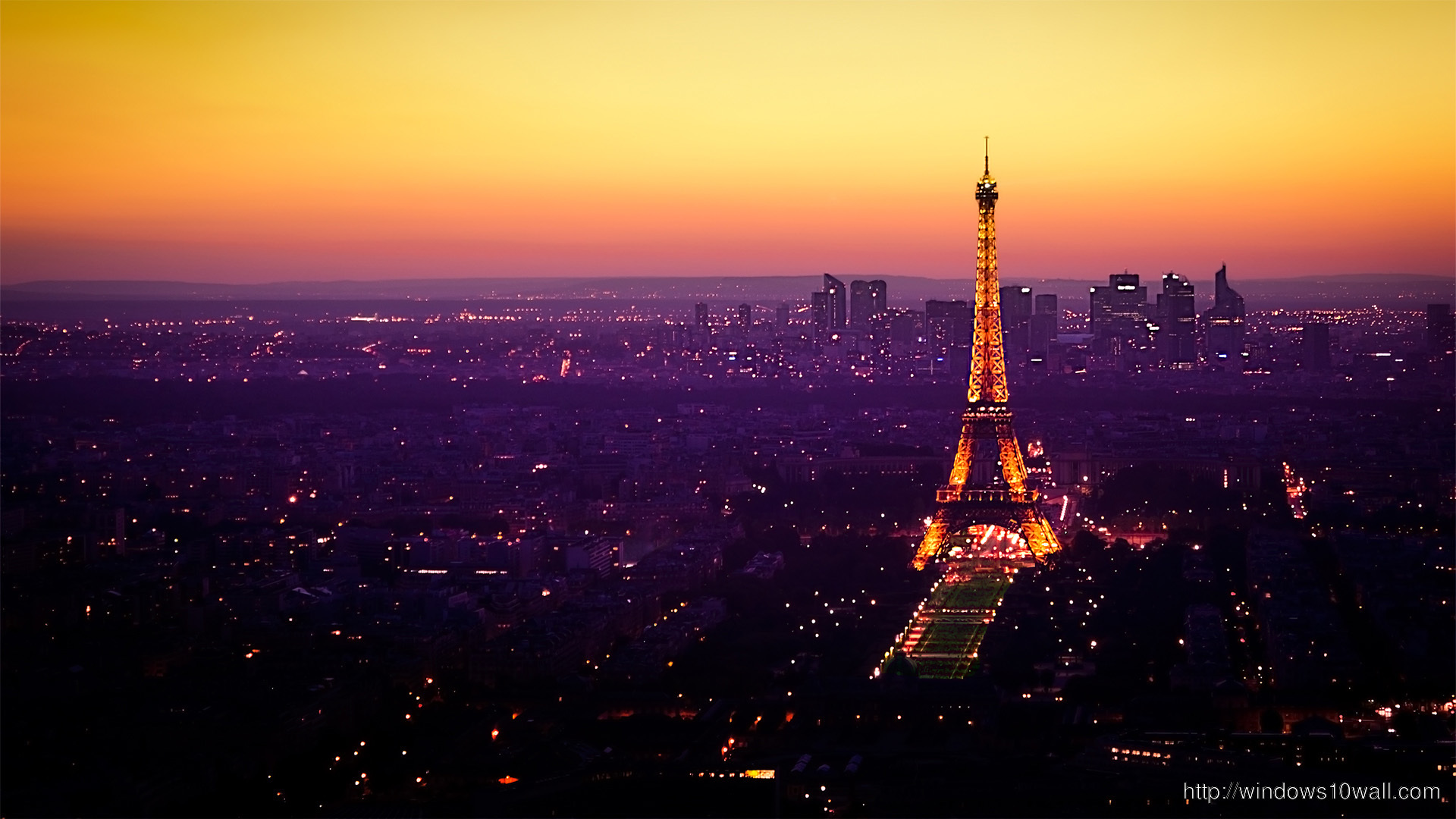 Beautiful Paris HD WideScreen Wallpaper