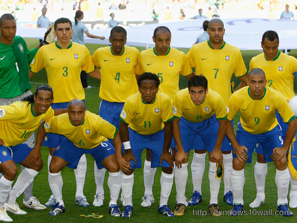 Brazil Football Team HD Wallpaper