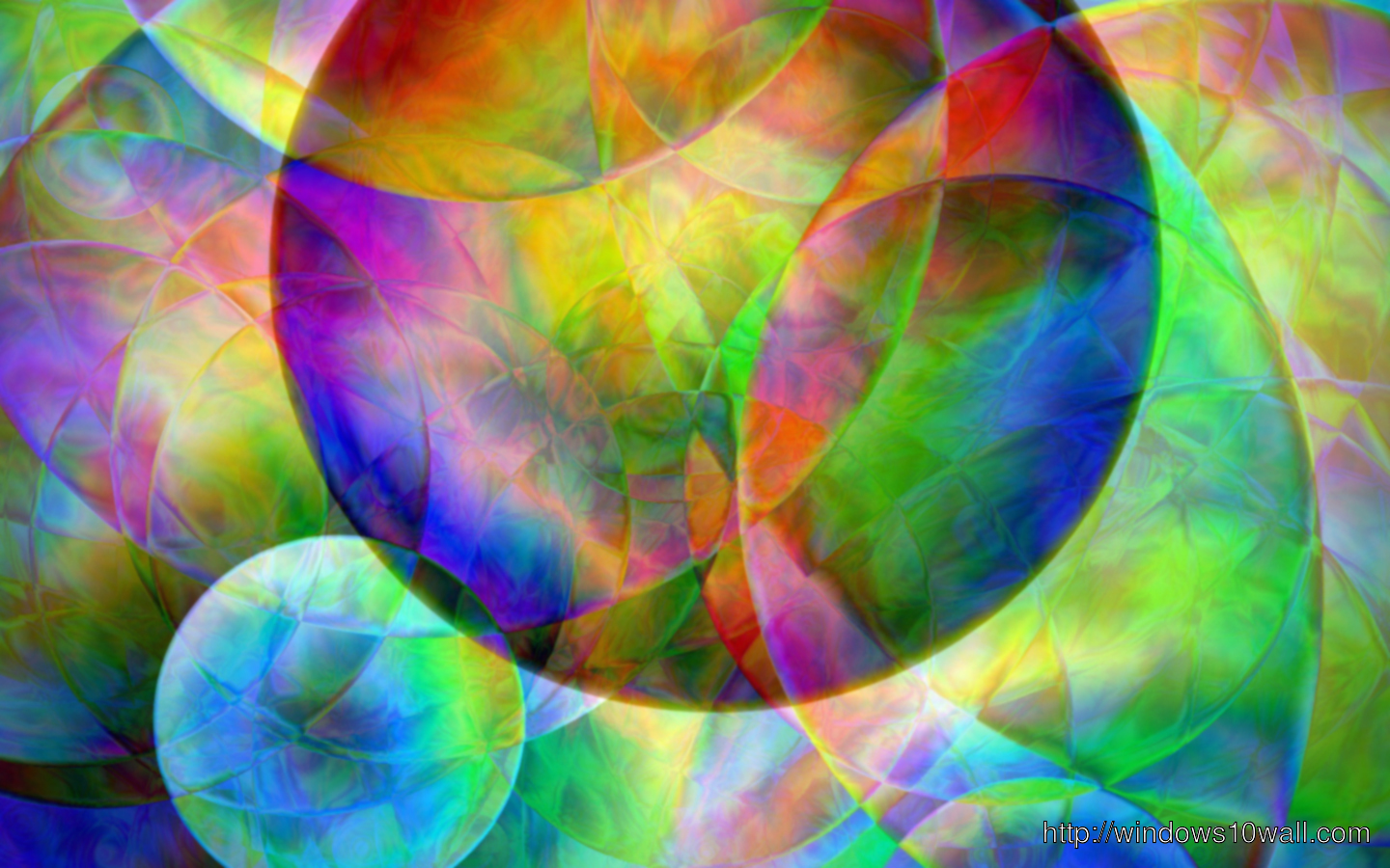Colorful Bubbles HD Download Wallpaper