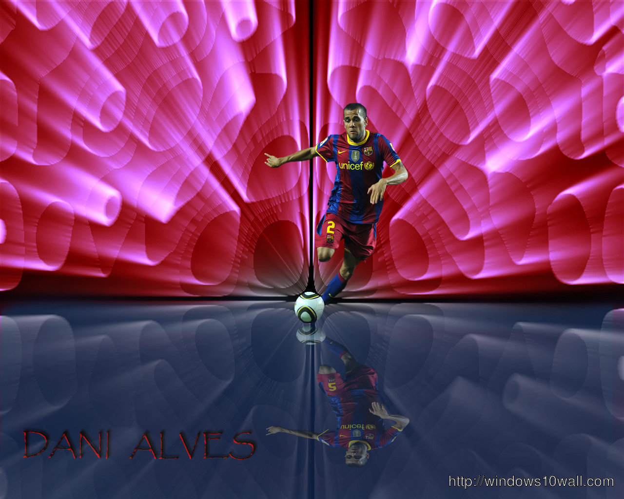 Dani Alves Fc Barcelona Hd Background Wallpaper