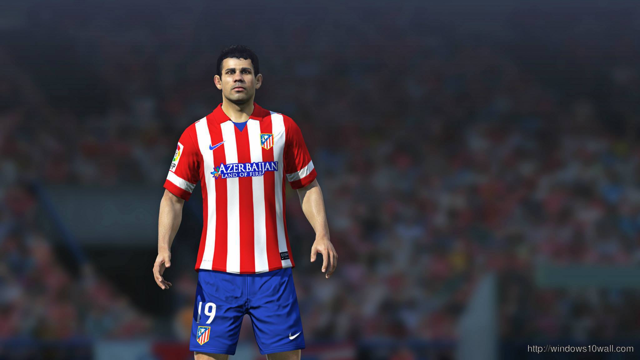 Diego Costa Atletico Madrid For Mobiles Wallpaper
