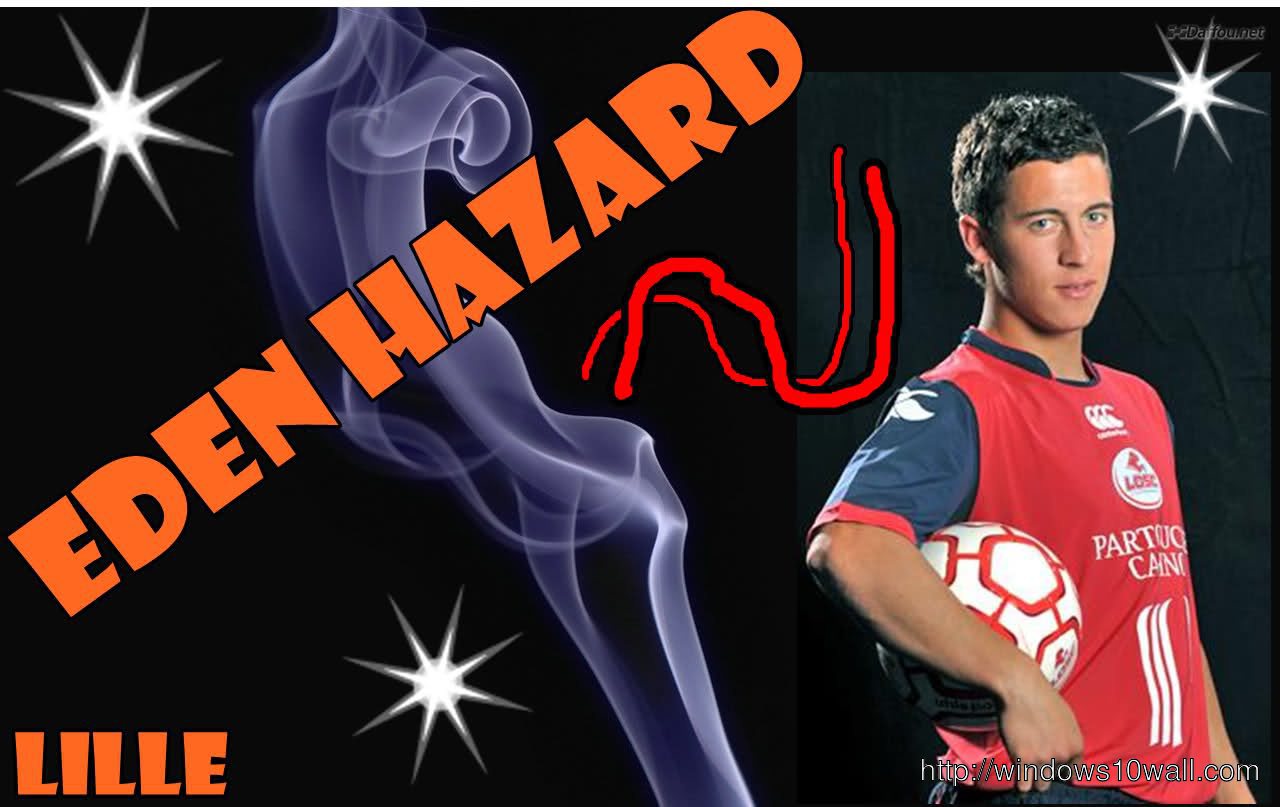 Eden Hazard 2012 Background Wallpaper