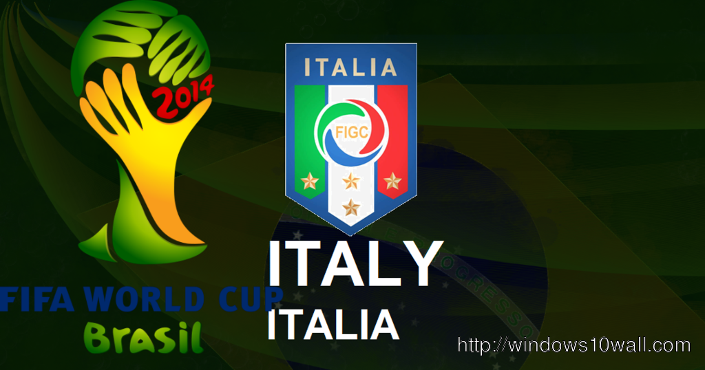Italy Team World Cup 2014 HD Wallpaper