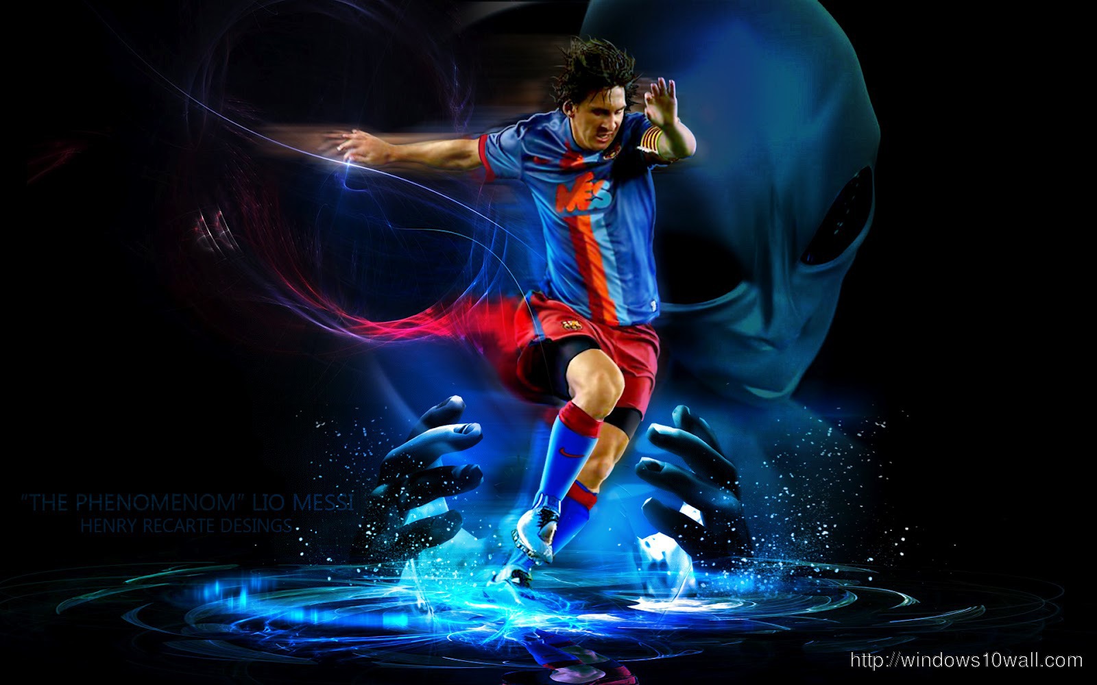 Lionel Messi HD Free Download Wallpaper