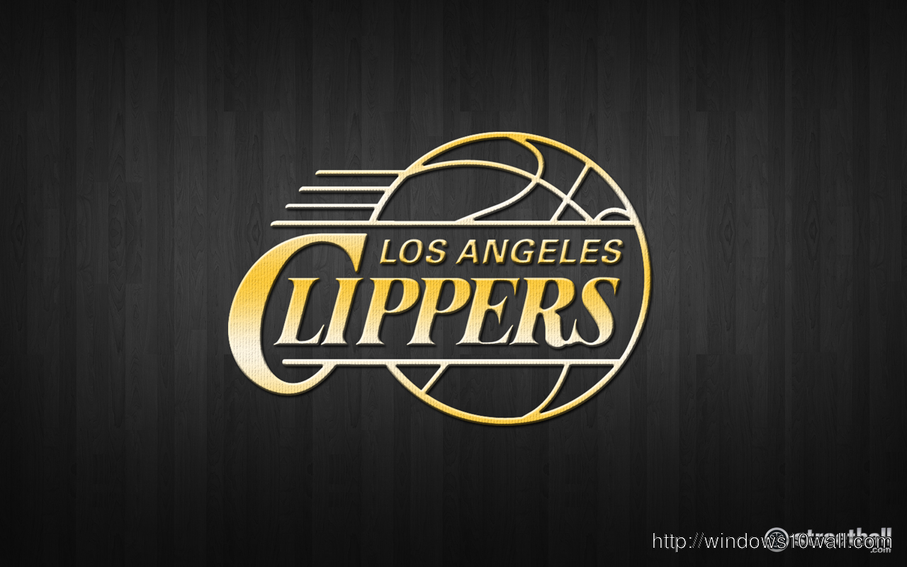 NBA Los Angeles Clippers Logo Basketball Wallpaper