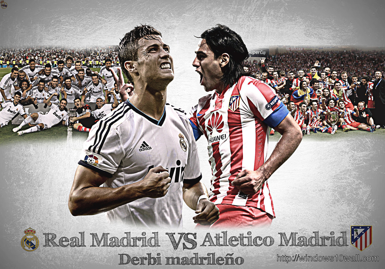 Real Madrid Vs Atletico Madrid 2014 Wallpaper