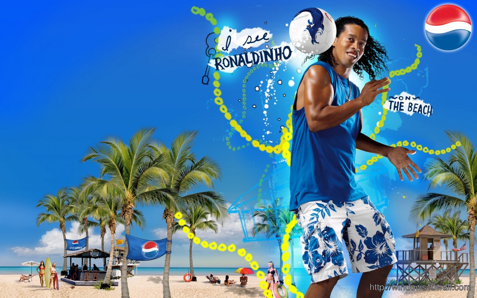 Ronaldinho Hd 2014 Widescreen Wallpaper