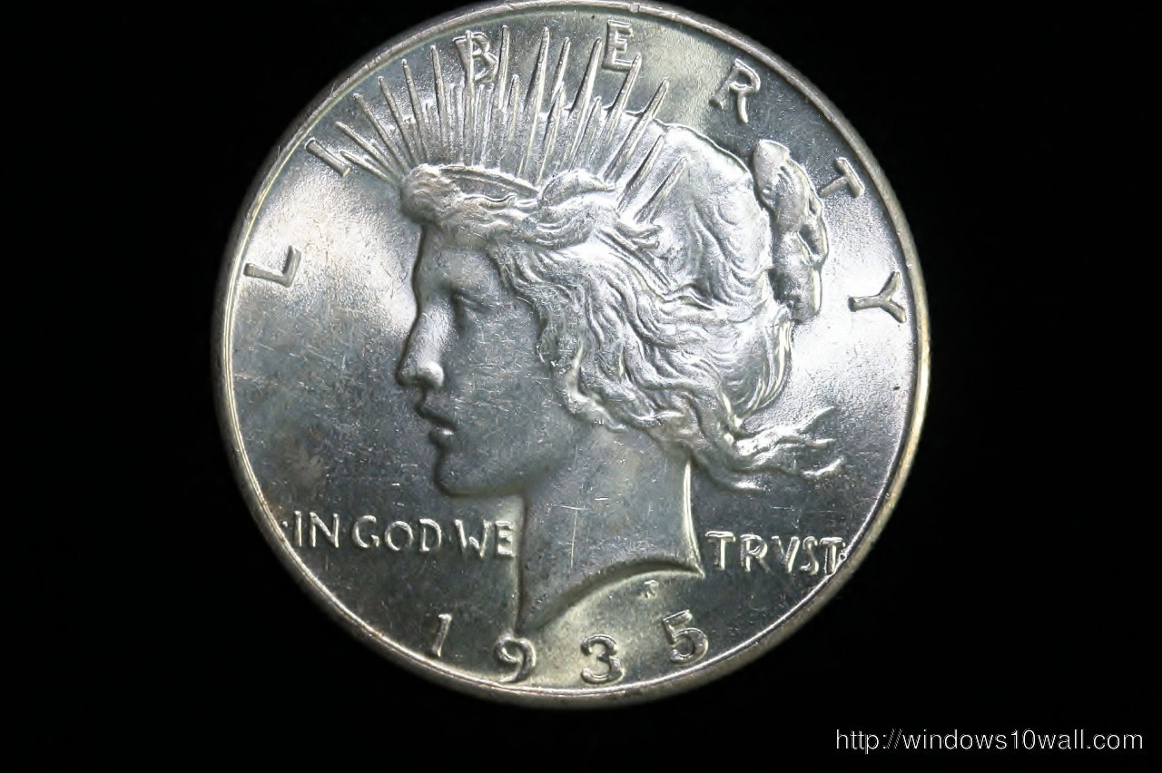 Antique Silver Coins Hd Wallpaper