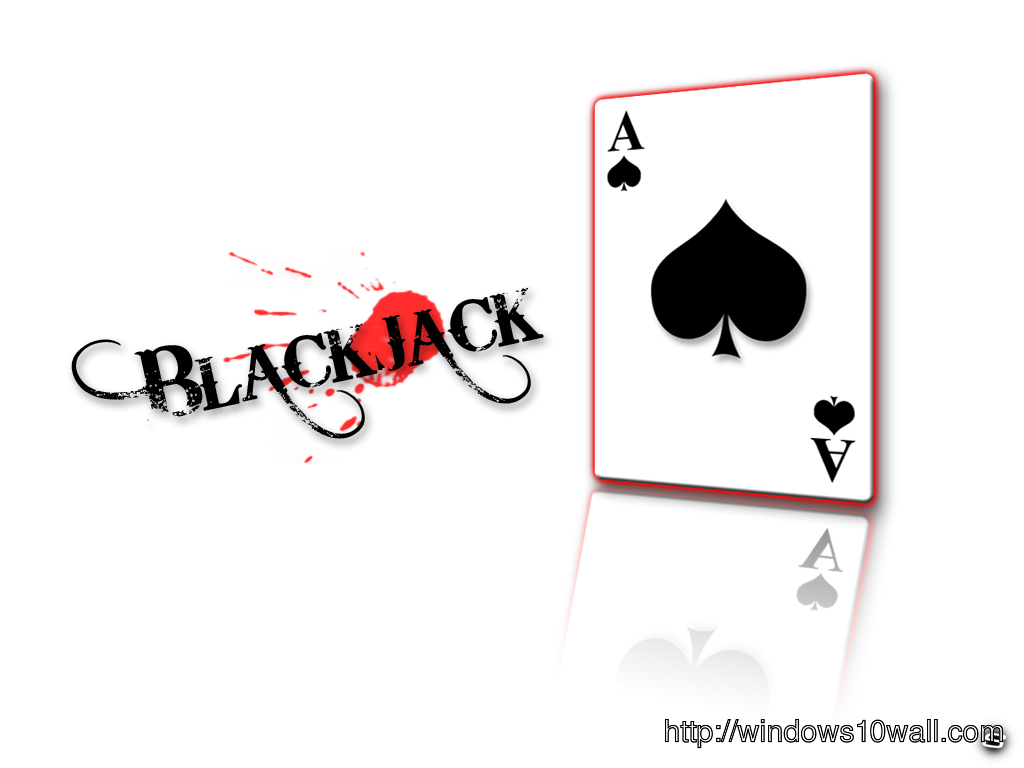 Black Jack Cards Poker Logo White Sher Vegas Hd Free Wallpaper