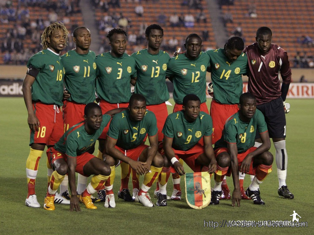 Cameroon Football Team HD Background Wallpaper