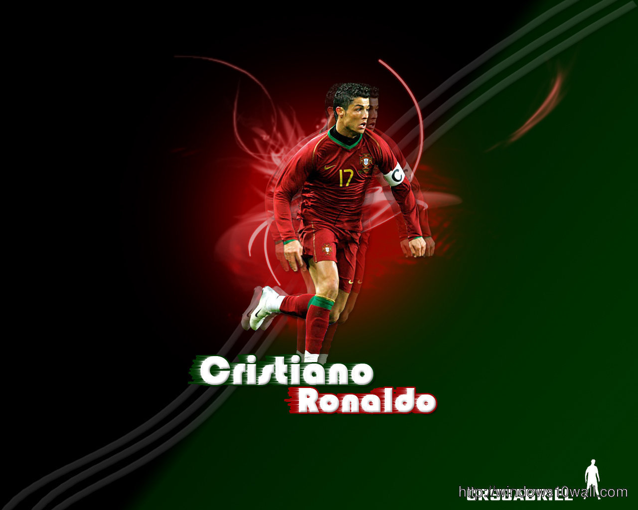 Cristiano Ronaldo Portugal Football Federation Hd Wallpaper