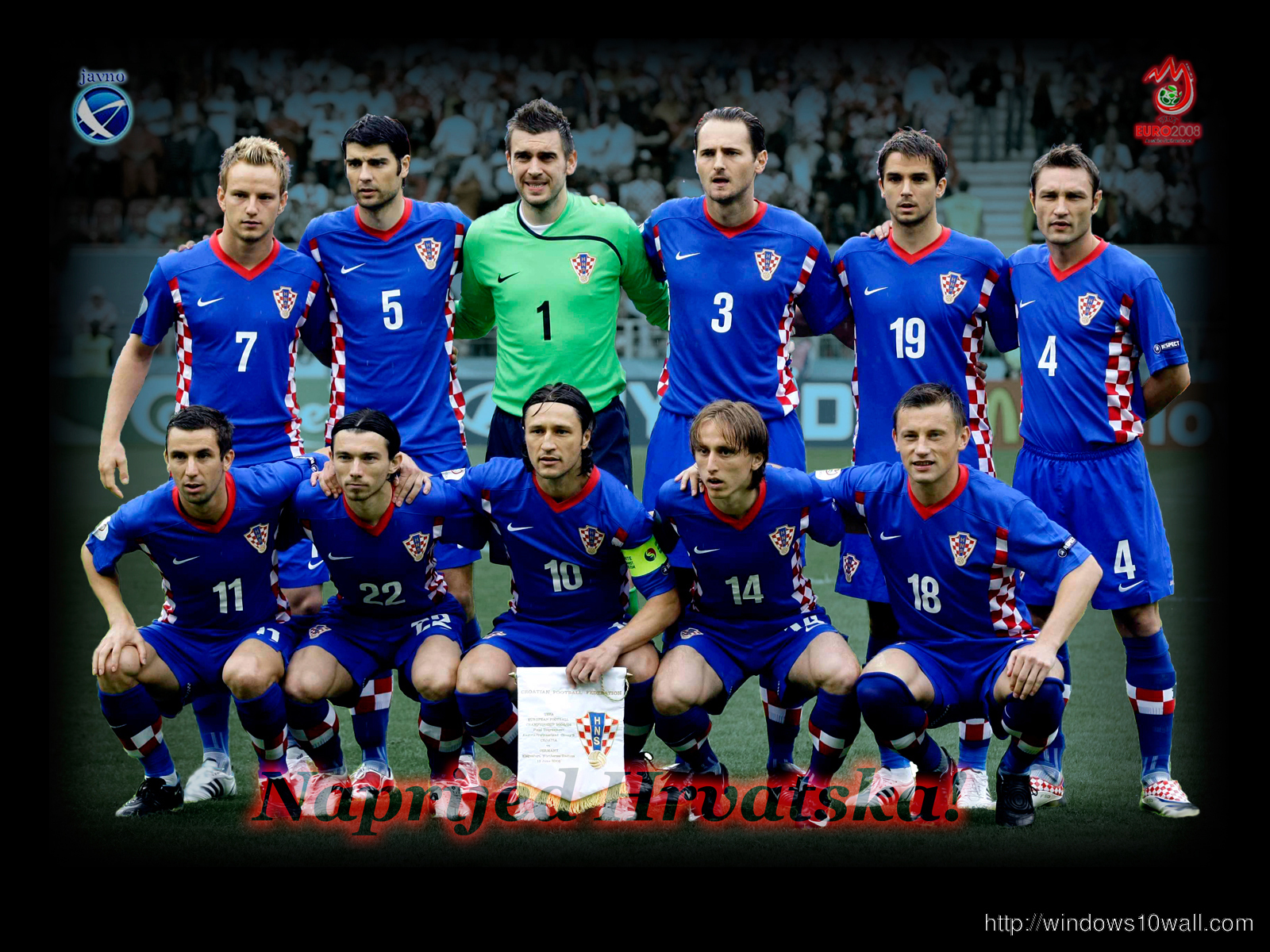 Croatia football team EURO 2008 wallpaper