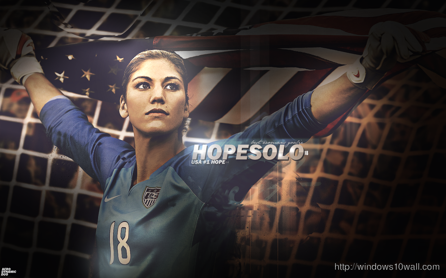 Hope Solo FIFA World Cup Wallpaper
